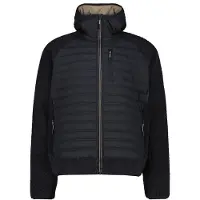 CMP Herren Kapuzensweats lg.Arm He/Uni MAN JACKET HYBRID FIX HOOD