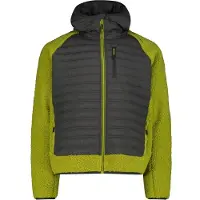 CMP Herren Kapuzensweats lg.Arm He/Uni MAN JACKET HYBRID FIX HOOD