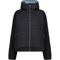Campagnolo Damen Kapuzensweats lg.Arm Da WOMAN JACKET HYBRID FIX HOOD