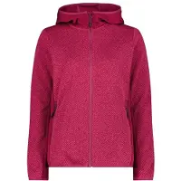 CMP Woman Fleece Fleece Jacket FIX Hood amaranto (C489) 38