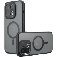 Techsuit – PureFrost MagSafe-Hülle für OnePlus 15 – mattes Schwarz