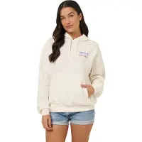 Salty Crew Overlay Hoodie off white (OFF) L