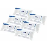 Hartmann Bacillol 30 Sensitive Tissues Desinfektionstücher , Schnell-Desinfektionstücher für besonders sensible Oberflächen, 1 Karton = 6 Flow-Packs à 80 Tücher, Maße: 18 x 20 cm