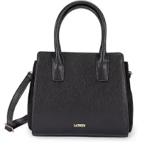 L.credi Damen Handtasche SAKINE Schwarz Synthetik Größe: One Size