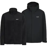 Jack Wolfskin HE STONELITE 3IN1 JKT Herren Kombijacke grün