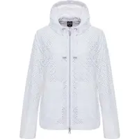 Colmar Hooded Jacket Made BY Sangallo Effect Fabric white (01) 42