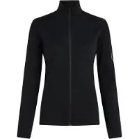 Icebreaker - Women's Merino 300 Realfleece Desc L/S Zip - Merinojacke Gr XL schwarz