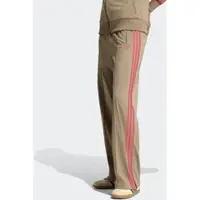 Adidas Sporthose ORIGINALS "FIREBIRD, LOCKER GESCHNITTEN", Damen, Gr. XL (23/24), K-Gr, beige (khaki six, power pink, kurz, gr.), Obermaterial: 100% Polyester, Hosen Sporthose