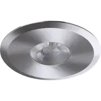NCC-Licht LED Möbeleinbauleuchte Downlight 6W direkt an 230V 35° Warmweiß 2700K 450lm Ø82mm