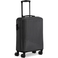 Markenlos Handgepäck Trolley klein, Bali, 55x39x20 cm, 2,5 kg, Kratzfeste Hartschale, mit 4 Doppelrollen & Zahlenschloss – Koffer passend für Condor, Ryanair, easyJet