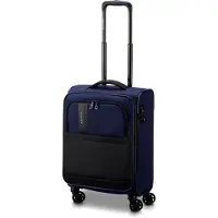 Markenlos Metropolitan TRAVEL Kabinen-Trolley 55x40x20/23 cm erweiterbar - Nachtblau