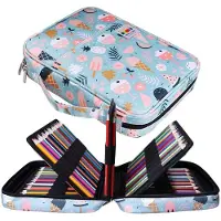 Merkloos Stifteetui Große Kapazität - Wasserfest - Federmäppchen - Etui mit 72 Fächern - Langlebig - Schutz gegen Staub und Wasser - Pencil Case