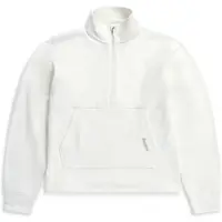 Bergans Midtli Midlayer Cropped Half Zip Women vanilla white (21406) L