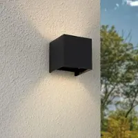 Longlife LED LED Wandleuchte Cube G9, einstellbarer Abstrahlwinkel, für Innen/Aussen - Farbe:...