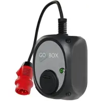 Doktorvolt Mobiles Ladegerät GO-BOX Wallbox mit Halterung 22kW Typ 2 EV Ladestation mit Ladekabel Typ 2 DV-5961-EV