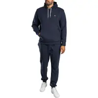 Ellesse Jogginganzug "TRACCOTA 2 OH HOODY AND JOGGER", Herren, Gr. 3XL, blau (navy), Obermaterial: 80% Baumwolle, 20% Polyester, Sportanzüge Jogginganzug, für Erwachsene, aus Baumwolle und Polyester