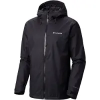 Columbia Schwarze Herrenjacke mit Kapuze - Wärmereflektierend & Nachhaltig