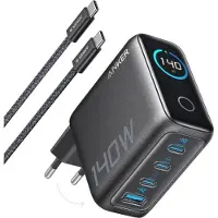 Anker B2697GZ1, Drinnen, AC, Grau