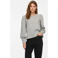 Vila Vivera Rundhals Langärmeliges Sweatshirt
