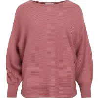 Vila Vivilja U-boot-ausschnitt Strickpullover