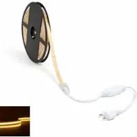 Longlife LED COB 230V LED Streifen 10W/m 360LED/m 10mm - Lichtfarbe: Warmweiß 2700K - Länge: ...