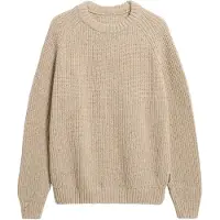 Armedangels KIAANO TWEED-STRICKPULLOVER | recycelter Woll-Mix - beige (M)