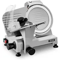 Vevor Fleischschneidemaschine 300 W 0-12 mm Elektrischer Allesschneider für Restaurants Metzgereien Cafeterias und Küchen