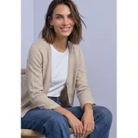 Street One mit V-Neck und Knopfleiste