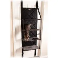 K&H Pet Products Hangin' Kratzbaum – Türmontierte Kletterkatze, Wandstange, Möbe