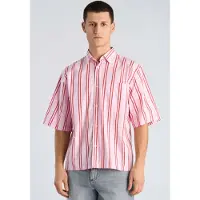 Lindbergh mit Hemdkragen und Knopfleiste / relaxed fit
