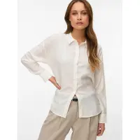 Vero Moda 1100000002199 "VMKAJA LS SHIRT WVN" mit Streifen