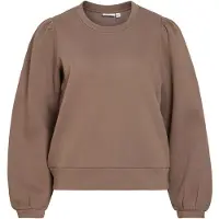 Vila Vevera Rundhals Langärmeliges Sweatshirt