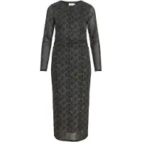 Vila Vicarini Langarm Maxikleid