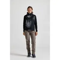 Maloja SennesM. Printed deep black bloom (1248) L