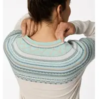 Royal Robbins Westlands Fairisle Crew chalk htr manzanita pt (072) L
