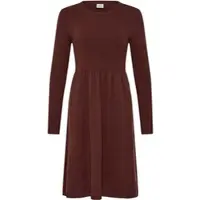 Fransa Midikleid "Damen Casual FRDEDINA", Damen, Gr. XS, N-Gr, braun (rum raisin), Obermaterial: 72% Viskose CV. 28% Polyester PES., Kleider Midikleid