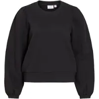 Vila Vevera Rundhals Langärmeliges Sweatshirt