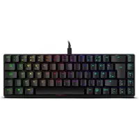 Ozone Gaming Gear Tactical – Mini Gaming-Tastatur mechanisch 65%, Bluetooth & US