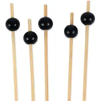Merkloos Dekorative Bambus Cocktail Picks 4,7 Zoll - 100 Stück