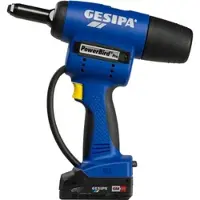 Gesipa L-Boxx Power Bird Pro SRB C6L Ø6,4 (inkl. 1 Li-ion Akku 18V - 2,1 Ah / Ladegerät)