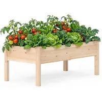 Merkloos Holz Hochbeet mit Beinen