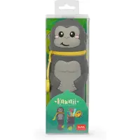 Legami 2-IN-1 Silikon Federmäppchen - KAWAII - GORILLA