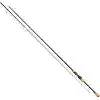 Mikado Black Crystal Light Spinnrute Schwarz 2.23 m / 4-18 g Schwarz 2.23 m