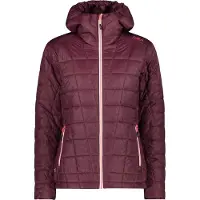 CMP Woman Jacket Fix Hood Burgundy Burgundy 42