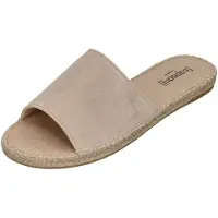 Espadrij l'originale Pantolette - PLAGE VELOUR - beige, Größe:40 EU