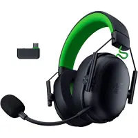Razer BlackShark V3 X HyperSpeed, Verkabelt & Kabellos, Gaming, 20 - 28000 Hz, 270 g, Kopfhörer, Schwarz, Grün