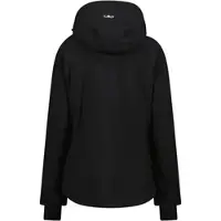 CMP Winterjacke , Damen, Gr. 42, schwarz (nero), Obermaterial: 100% Polyester. Futter: 100% Polyester. Wattierung: 100% Polyester, Jacken Winterjacke, Feel Warm Flat Wattierung, Verschweißte Nähte
