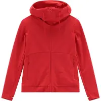 Jeanne Baret Bellflower Hood Jacket Scarlet Scarlet 40