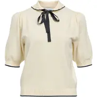 Object Schleifen Jumper Beige S