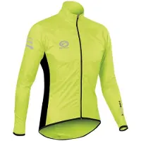 Merkloos Nitebrite Fahrrad Regenjacke für Männer